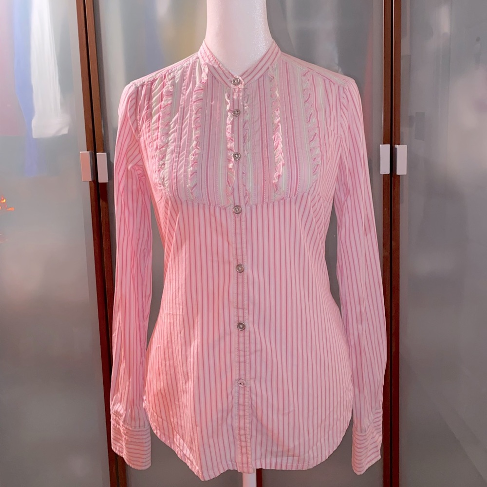 Cute and feminine button-down shirt